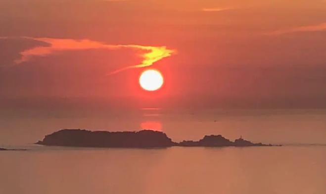 8月15日福建平潭島日出日落時間